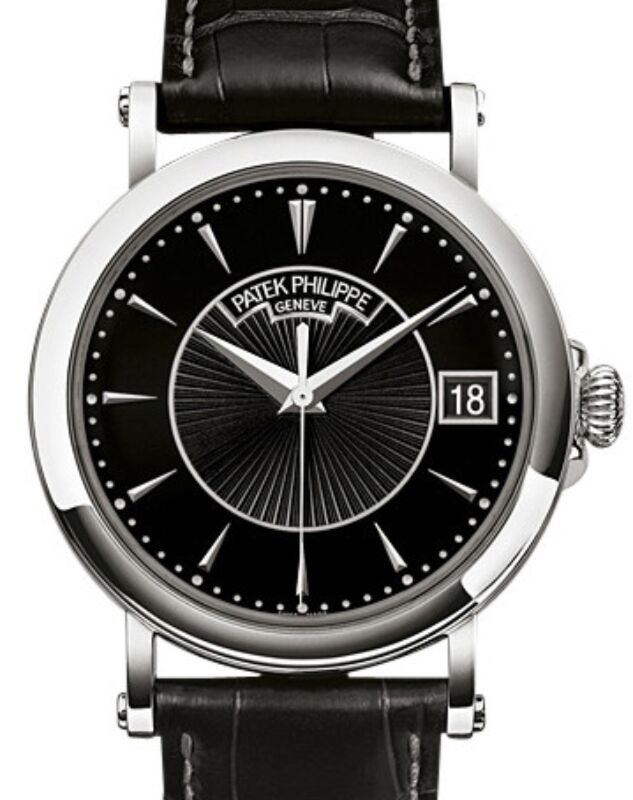 Patek Philippe Calatrava 38 mm 5153G-010 White Gold Silver Opaline
