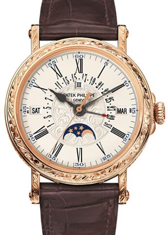 Patek Philippe Grand Complications 38 mm 5160R-001 Rose Gold White