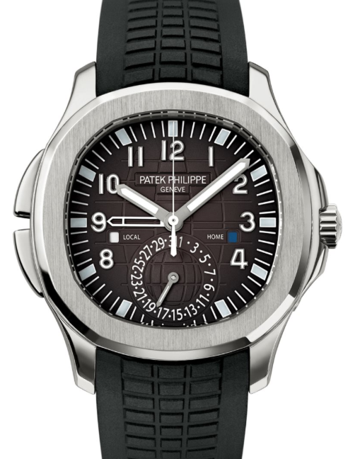 Patek Philippe Aquanaut Travel Time 40.8 mm 5164A-001 Steel Black