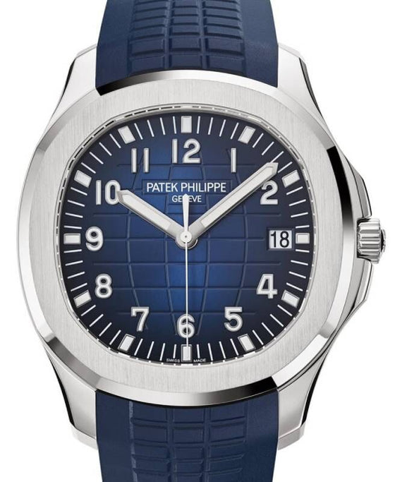 Patek Philippe Aquanaut 42.2 mm 5168G-001 White Gold Blue