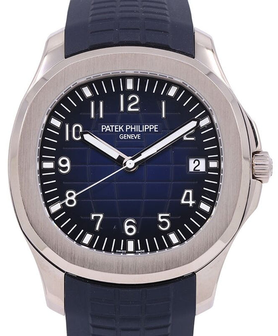 Patek Philippe Aquanaut 42.2 mm 5168G1 White Gold Blue