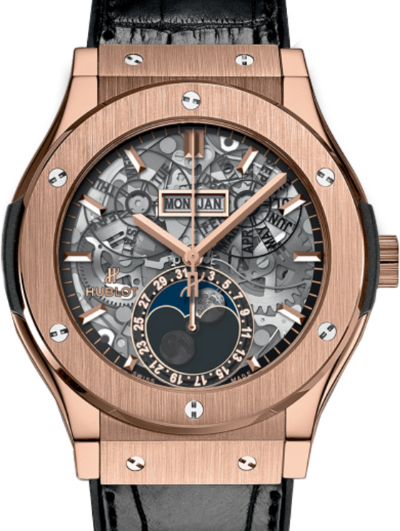 Hublot Classic Fusion Aerofusion Moonphase King Gold 45mm 517.OX.0180.LR