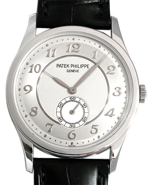 Patek Philippe Calatrava 37 mm 5196P-001 Platinum Silver