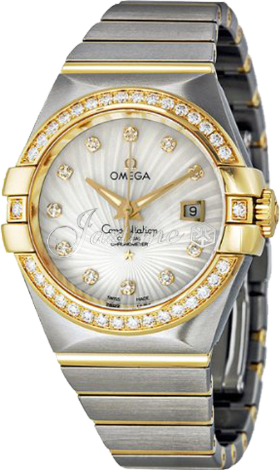 OMEGA 123.25.31.20.55.002 CONSTELLATION CO-AXIAL 31mm STEEL AND YELLOW GOLD - BRAND NEW
