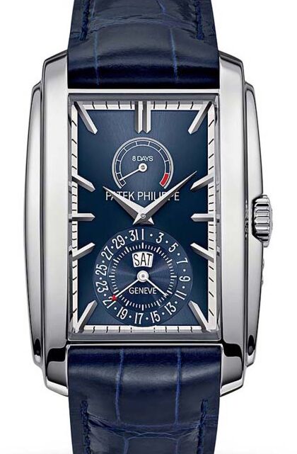 Patek Philippe Gondolo 40 mm 5200G-001 White Gold Blue