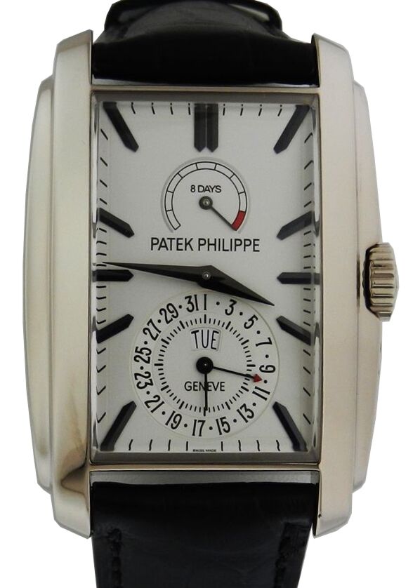 Patek Philippe Gondolo 40 mm 5200G-010 White Gold Silver Opaline