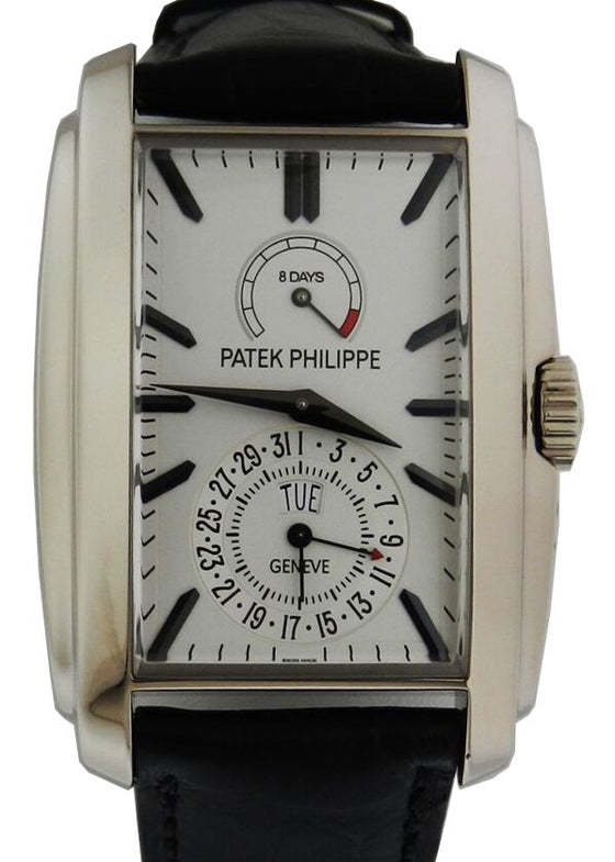 Patek Philippe Gondolo 40 mm 5200G-010 White Gold Silver Opaline