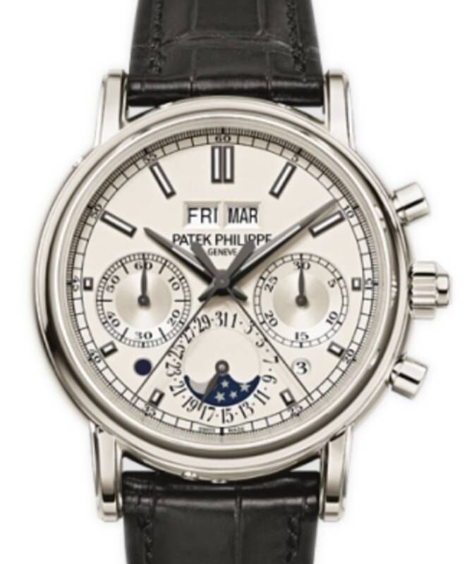 Patek Philippe Grand Complications 40 mm 5204P-001 Platinum Silver