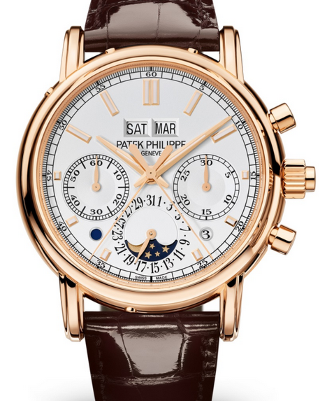 Patek Philippe Grand Complications 40 mm 5204R-001 Rose Gold Silver Opaline