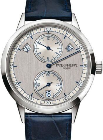Patek Philippe Annual Calendar Regulator 40.5 mm 5235G-001 White Gold Silver