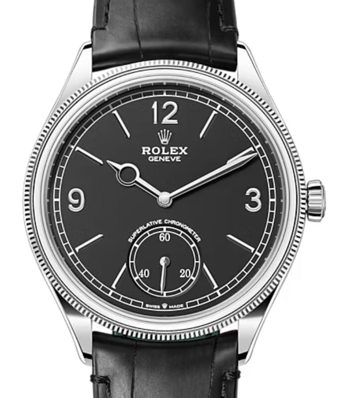 Rolex Perpetual 1908 39 mm 52509B White Gold Black