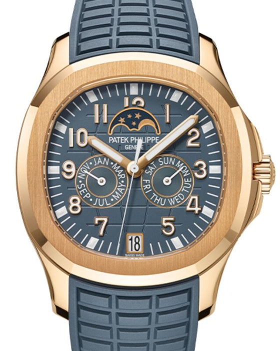 Patek Philippe Aquanaut 39 mm 5261R-001 Rose Gold Blue