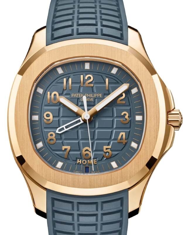 Patek Philippe Aquanaut 38.8mm 5269R-001 Rose Gold Blue