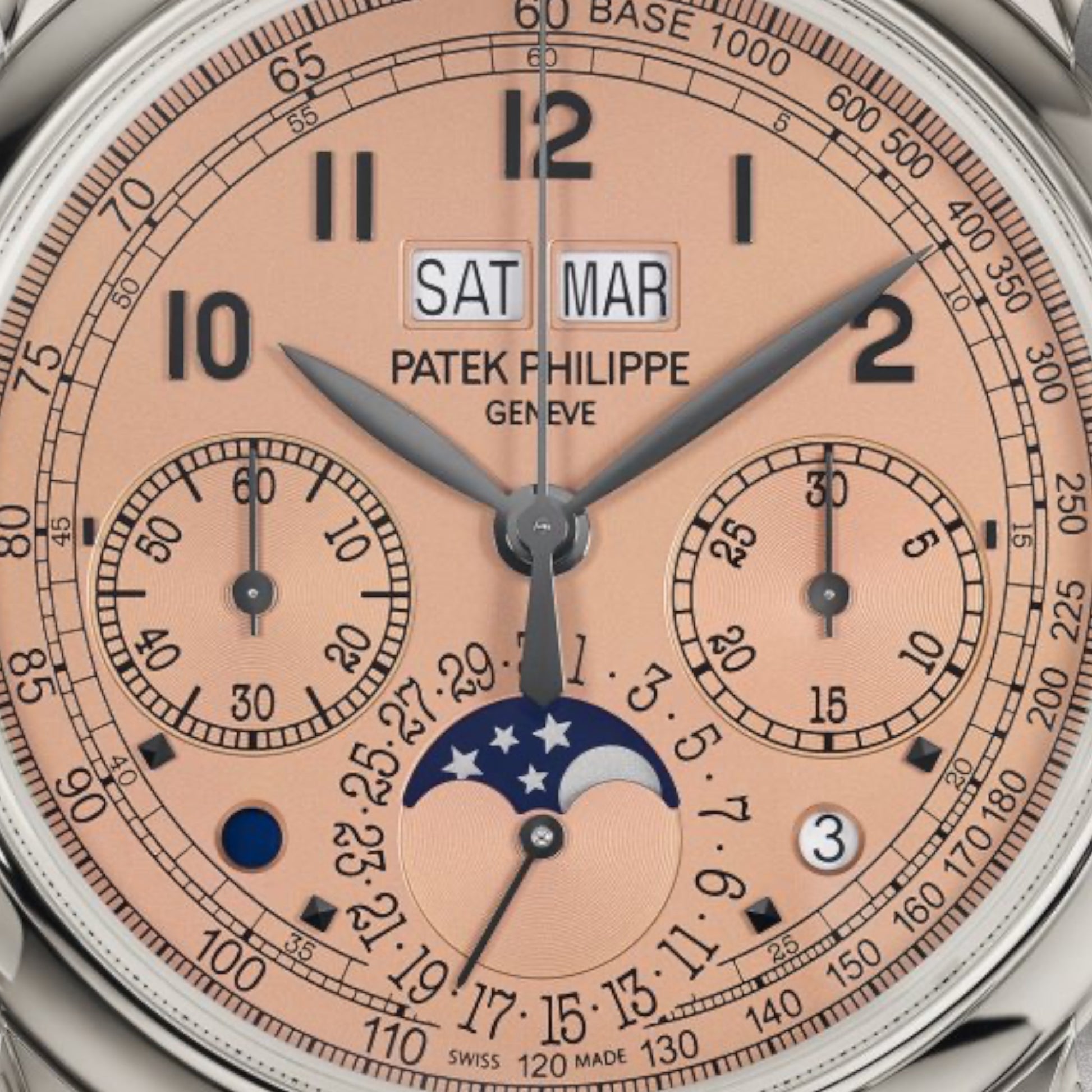 Patek Philippe Grand Complications 5270P-001 Perpetual Chronograph Platinum