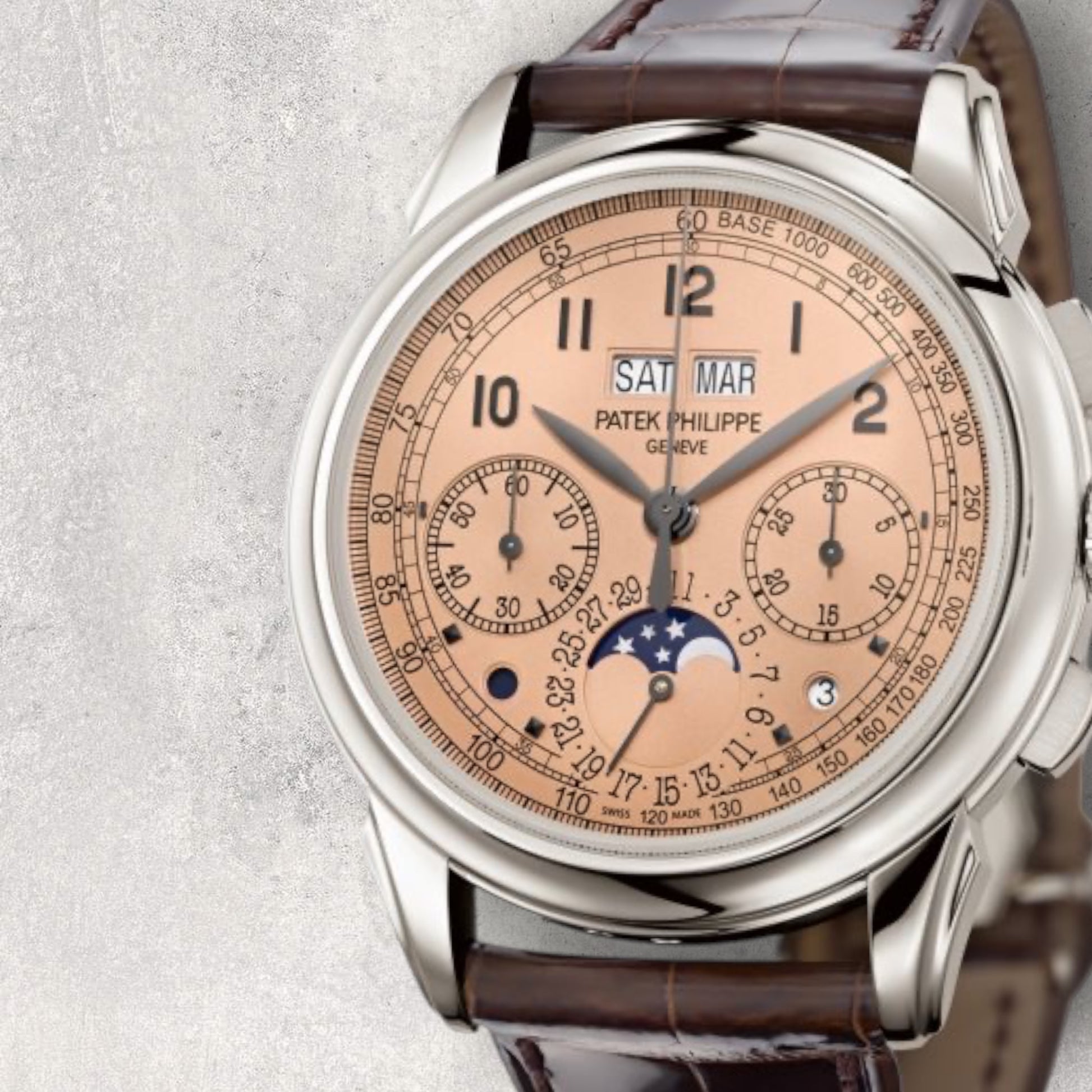 Patek Philippe Grand Complications 5270P-001 Perpetual Chronograph Platinum