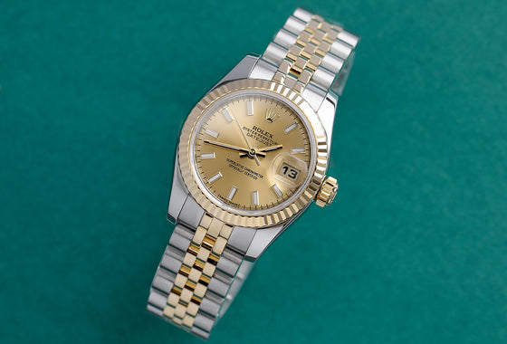 Rolex Lady-Datejust 26 26 mm 179173-CGDMOPDDO Steel/Yellow Gold Champagne