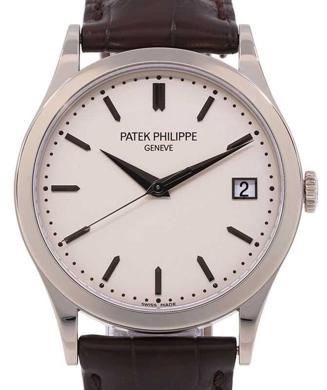 Patek Philippe Calatrava 38 mm 5296G-010-1 White Gold White