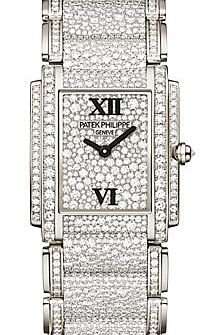 Patek Philippe Submariner 40 mm 4910/52G-001 White Gold/Diamonds Diamond Pave