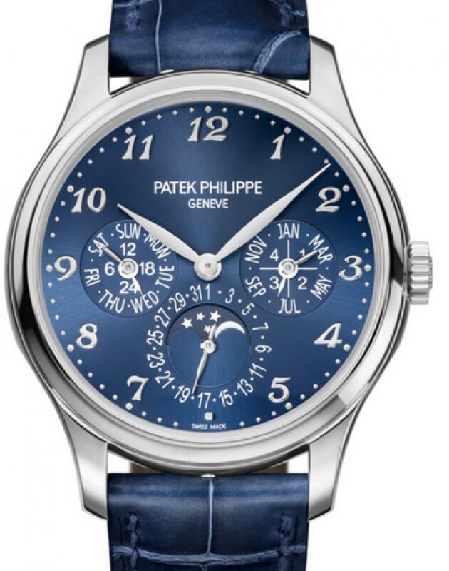 Patek Philippe Grand Complications 39 mm 5327G-001 White Gold Blue