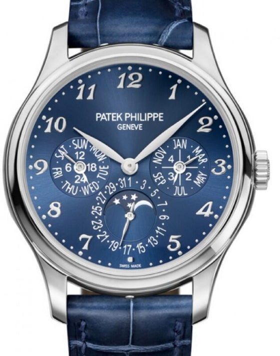 Patek Philippe Grand Complications 39 mm 5327G-001 White Gold Blue