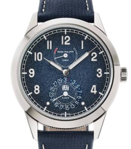 Patek Philippe Complications 41 mm 5328G-001 White Gold Blue