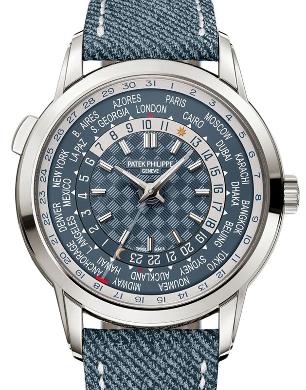 Patek Philippe Complications 40 mm 5330G-001 White Gold Blue
