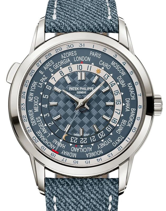 Patek Philippe Complications 40 mm 5330G-001 White Gold Blue