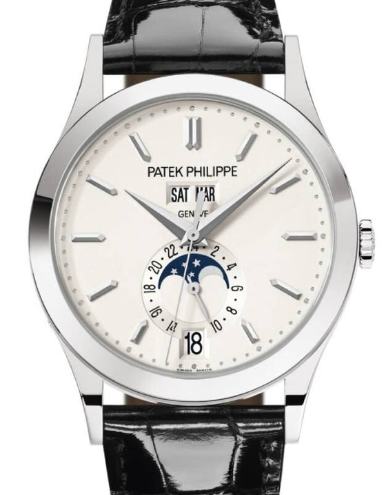 Patek Philippe Complications 38.5 mm 5396G011 White Gold Silver Opaline