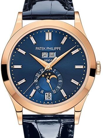 Patek Philippe Complications 38.5 mm 5396R-015 Rose Gold Blue