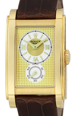 Rolex Cellini Prince 40 mm 54408 Yellow Gold Champagne