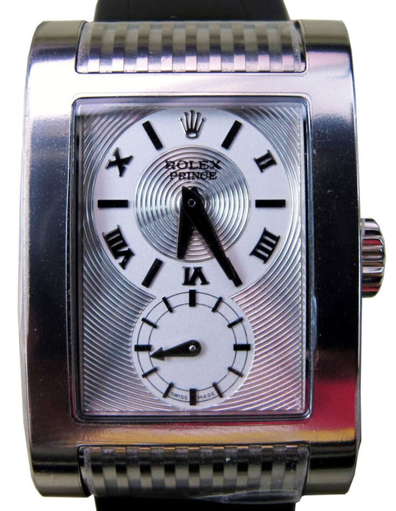Rolex Cellini Prince 40 mm 54419S White Gold Silver
