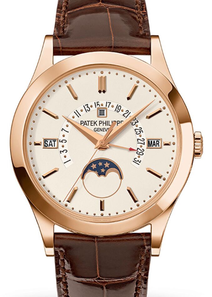 Patek Philippe Grand Complications 39.5 mm 5496R bnib Rose Gold Silver Opaline