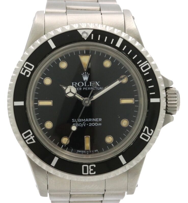 Rolex Submariner 40 mm 5513 Steel Black