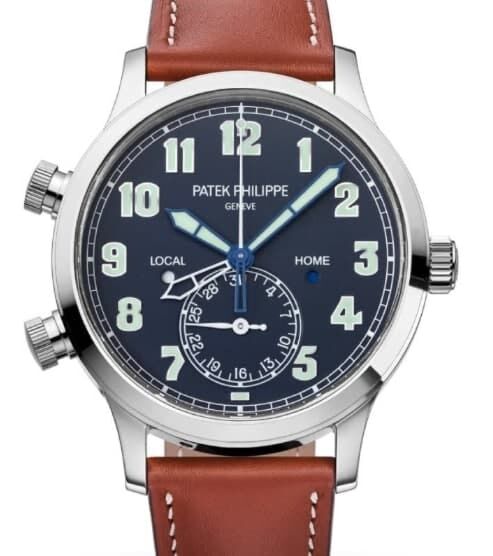 Patek Philippe Complications 42 mm 5524G-001 White Gold Blue