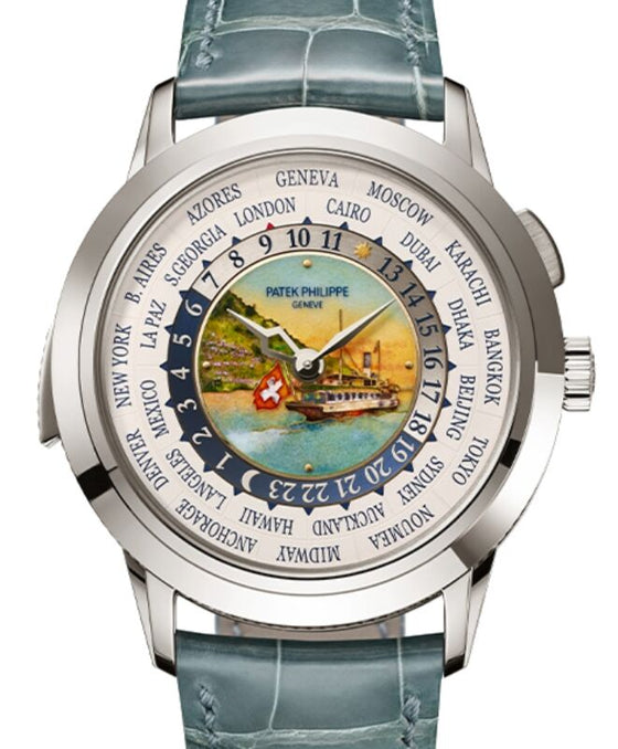 Patek Philippe Grand Complications 40.2mm 5531G-001 White Gold Cloisonné Enamel