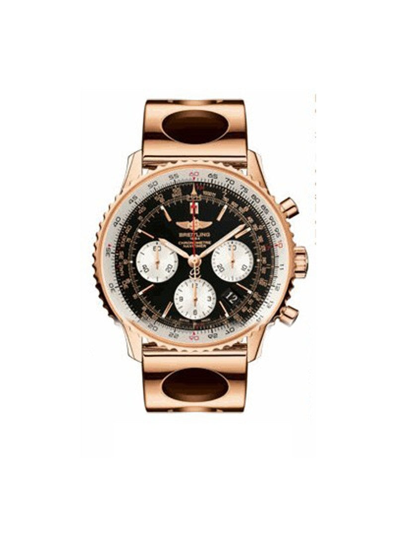 BREITLING RB012012|BA49|435X|R20BA.1 NAVITIMER 01 43MM RED GOLD BRAND NEW