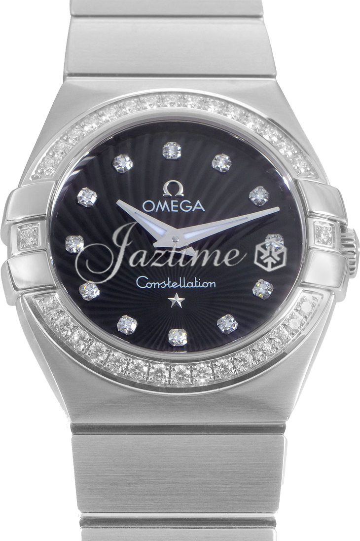 OMEGA 123.15.27.60.51.001 CONSTELLATION QUARTZ 27mm STEEL BRAND NEW