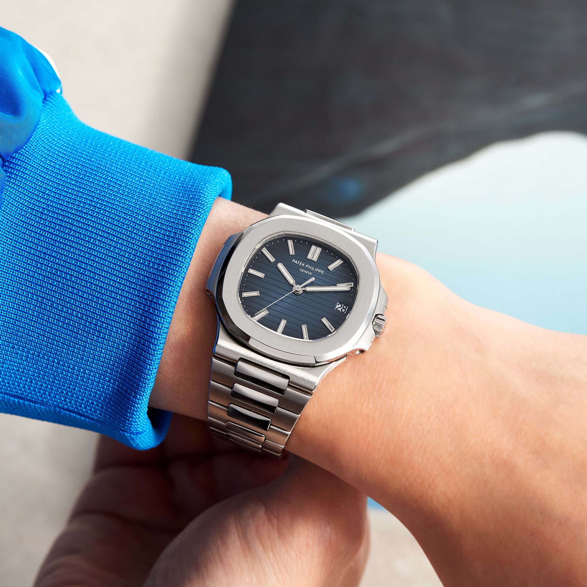 Patek Philippe Nautilus 40 mm 57121A001-1 Steel Blue