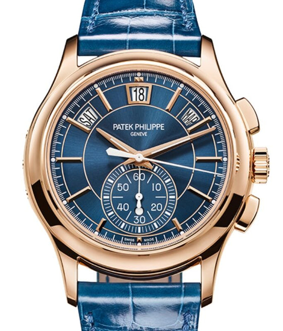 Patek Philippe Complications 42 mm 5905R-010 Rose Gold Blue