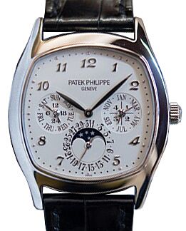 Patek Philippe Grand Complications 40 mm 5940G-001 White Gold Silver Opaline