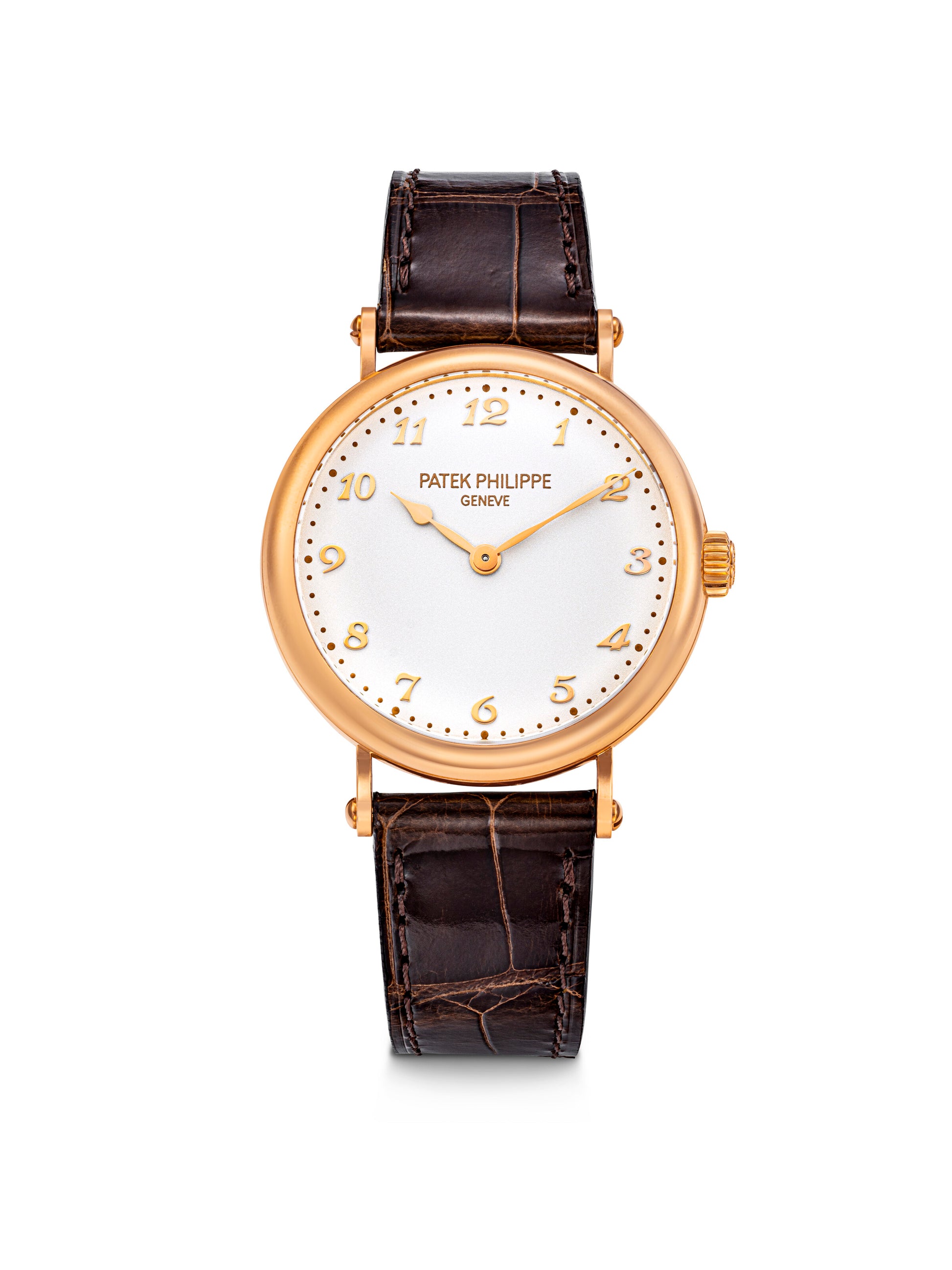 Patek Philippe Calatrava 34.6mm 7200R-001 Rose Gold Silver