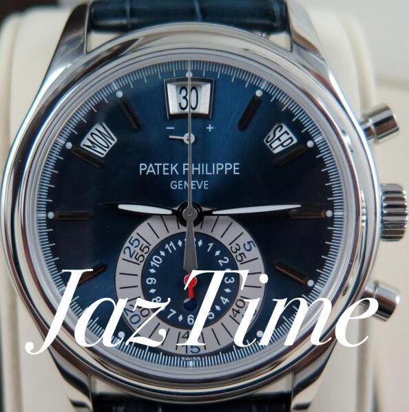 Patek Philippe Complications 40 mm 5960P Platinumtech Blue