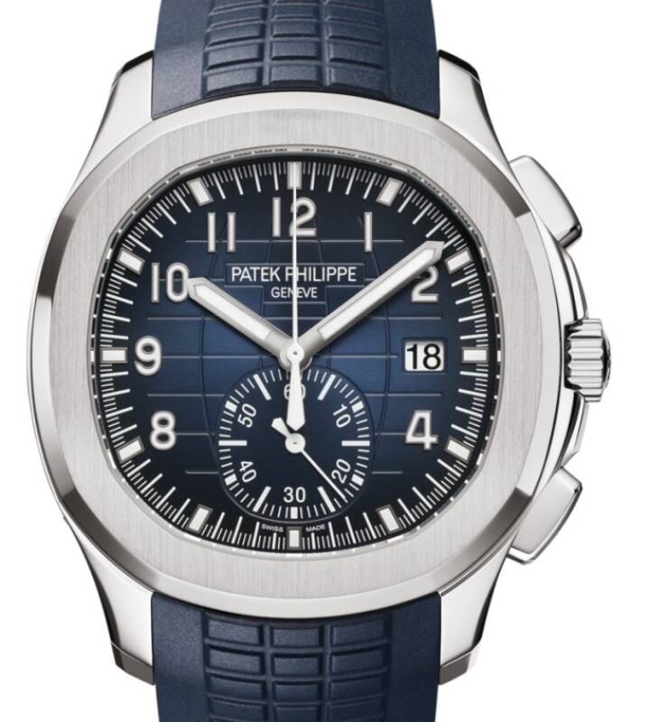 Patek Philippe Aquanaut 42.2 mm 5968G-001 White Gold Blue