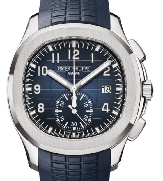 Patek Philippe Aquanaut 42.2 mm 5968G-001 White Gold Blue