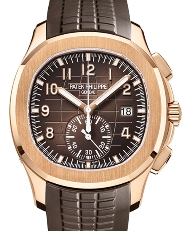 Patek Philippe Aquanaut 42.2 mm 5968R-001 Rose Gold Brown