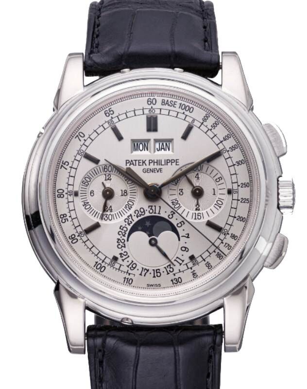 Patek Philippe Perpetual Calendar 40 mm 5970G-001 White Gold Silver