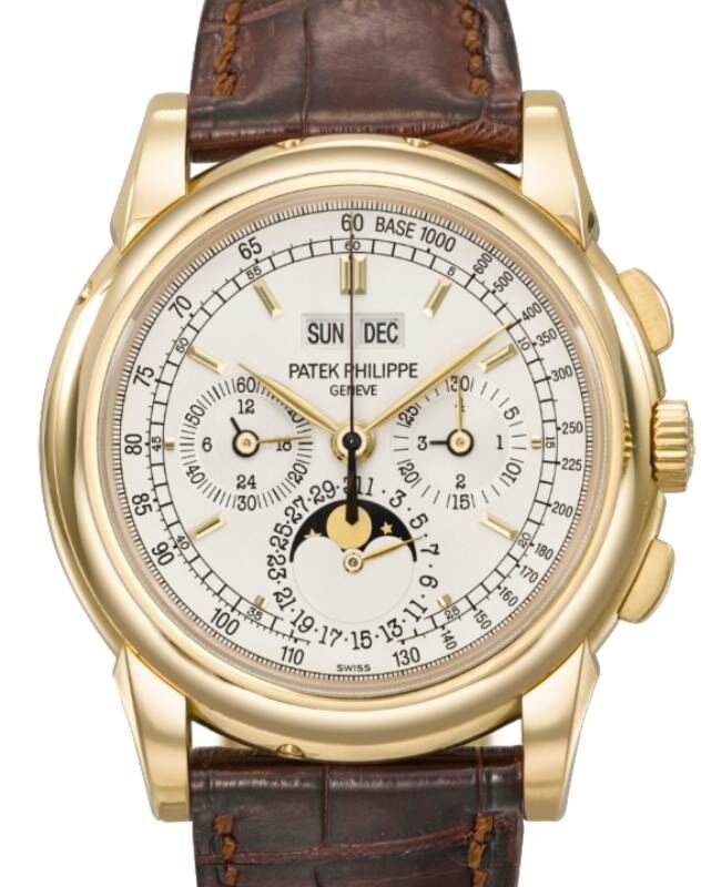 Patek Philippe Perpetual Calendar 40 mm 5970J-001 Yellow Gold White