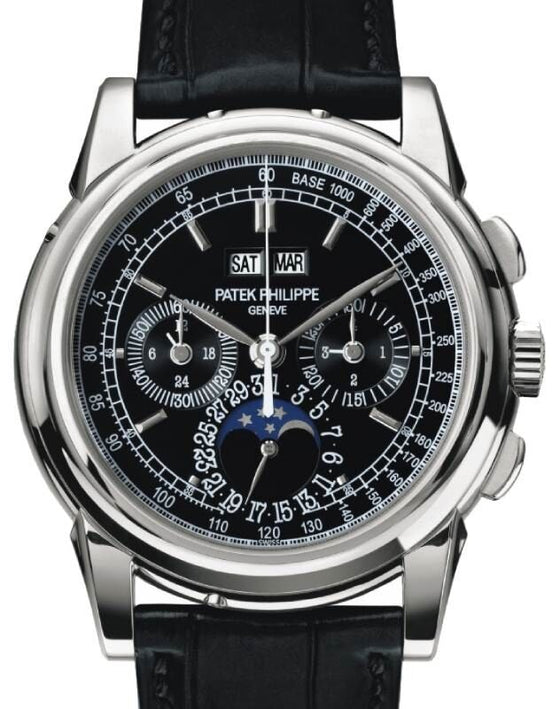 Patek Philippe Perpetual Calendar 40 mm 5970P-001 Platinum Black