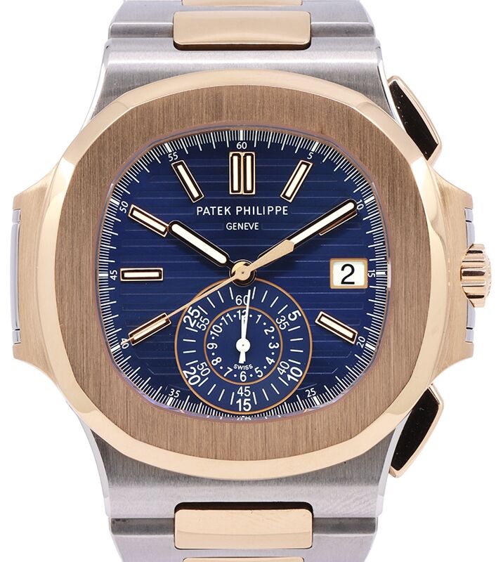 Patek Philippe Nautilus 40.5 mm 59801AR001B1 Steel/Rose Gold Blue