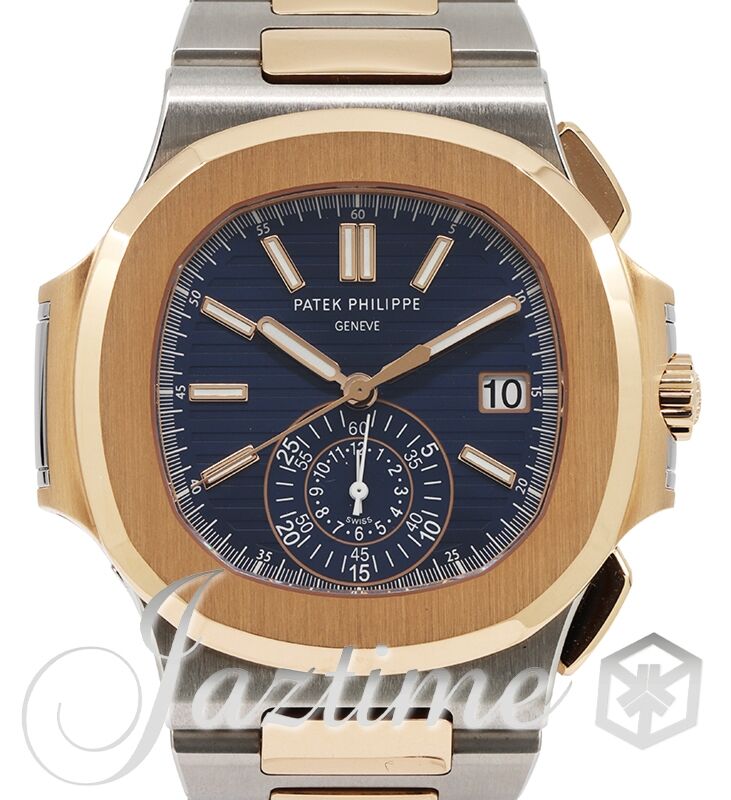 Patek Philippe Nautilus 40.5 mm 59801AR001 Steel/Rose Gold Blue